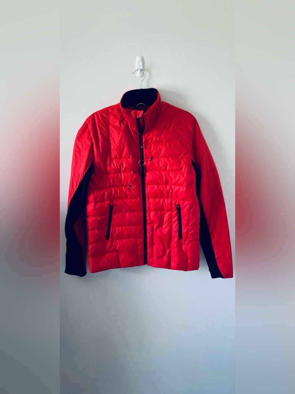 Men’s Aether Apparal Ghost Jacket in Racing Red Size S Gorpcore Outdoor Hiking